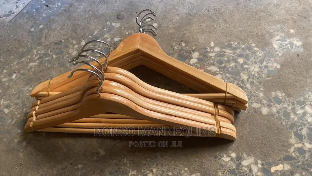 Neat Imported Wooden Hangees For Clothes