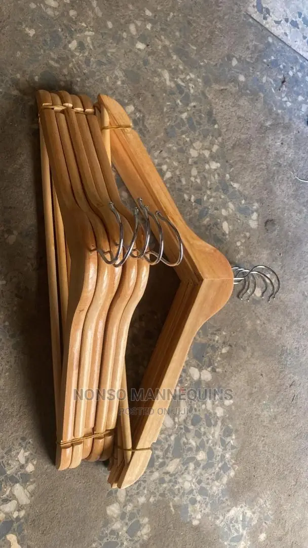 Neat Imported Wooden Hangees For Clothes