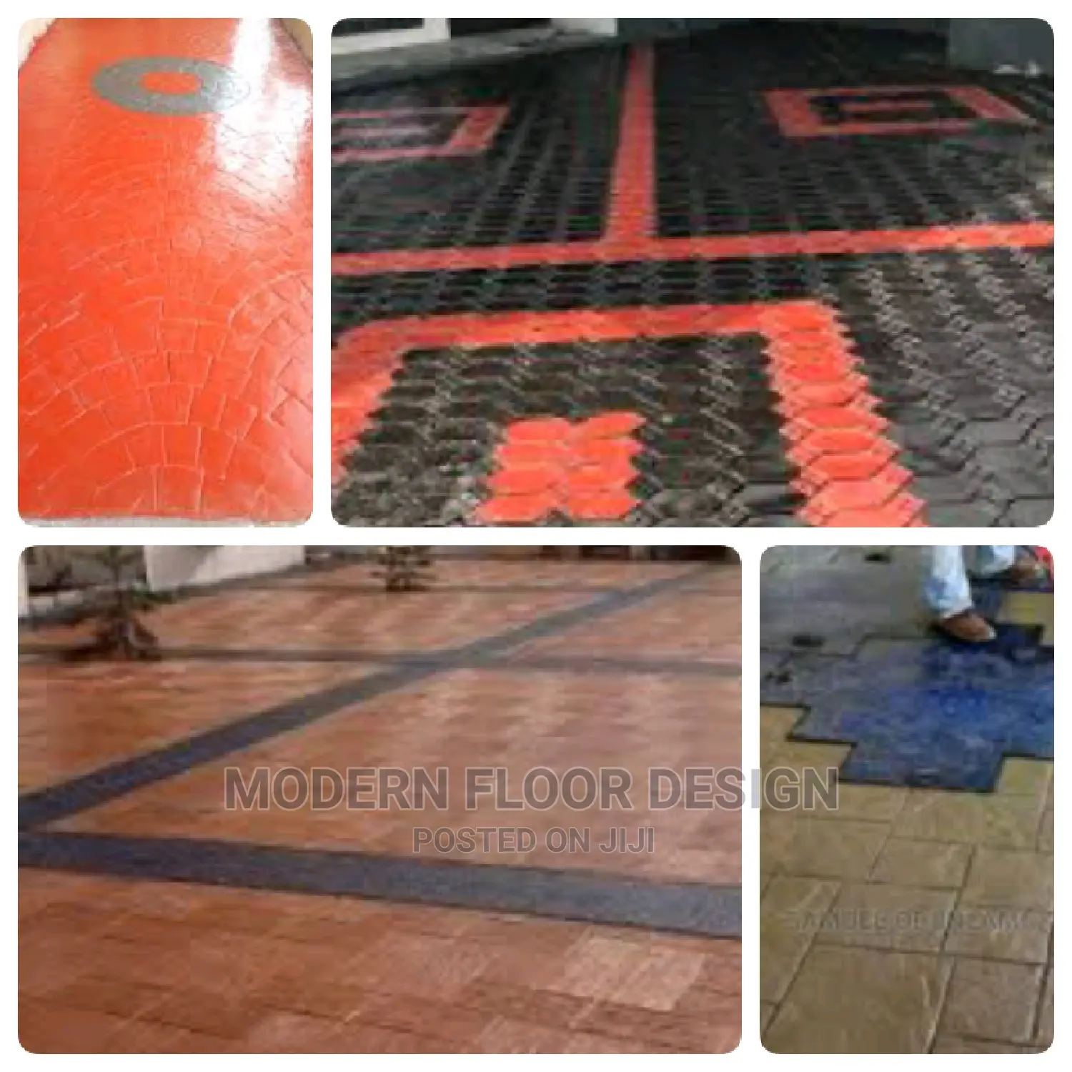 Good Precious Modern Stamps Floor