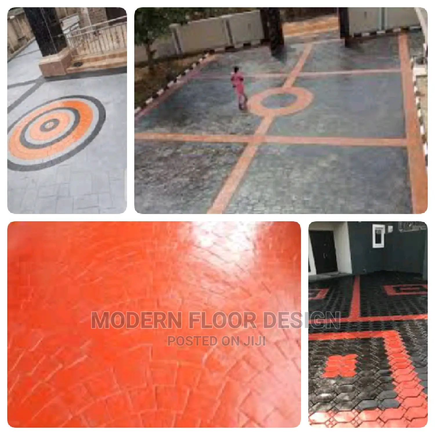 Good Precious Modern Stamps Floor