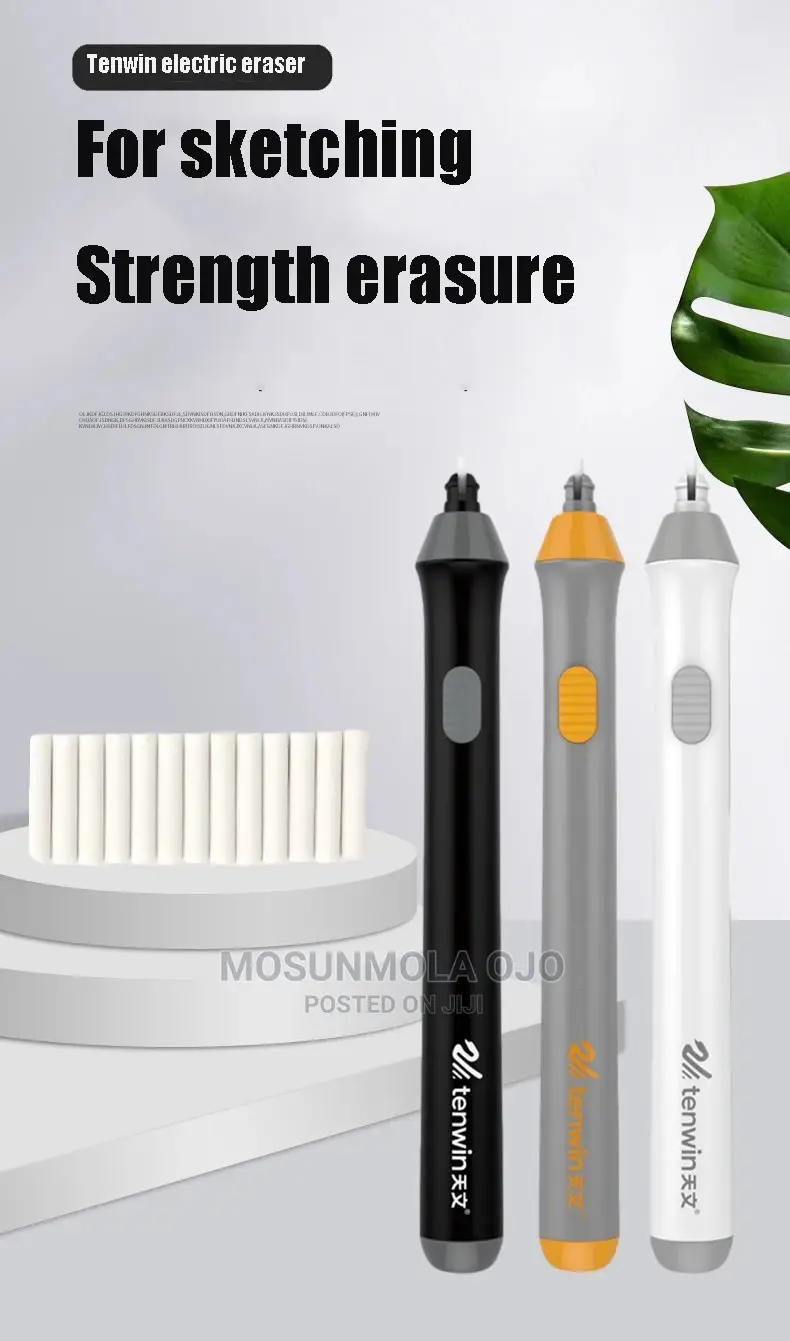 Battery Operated Electric Eraser Pencil