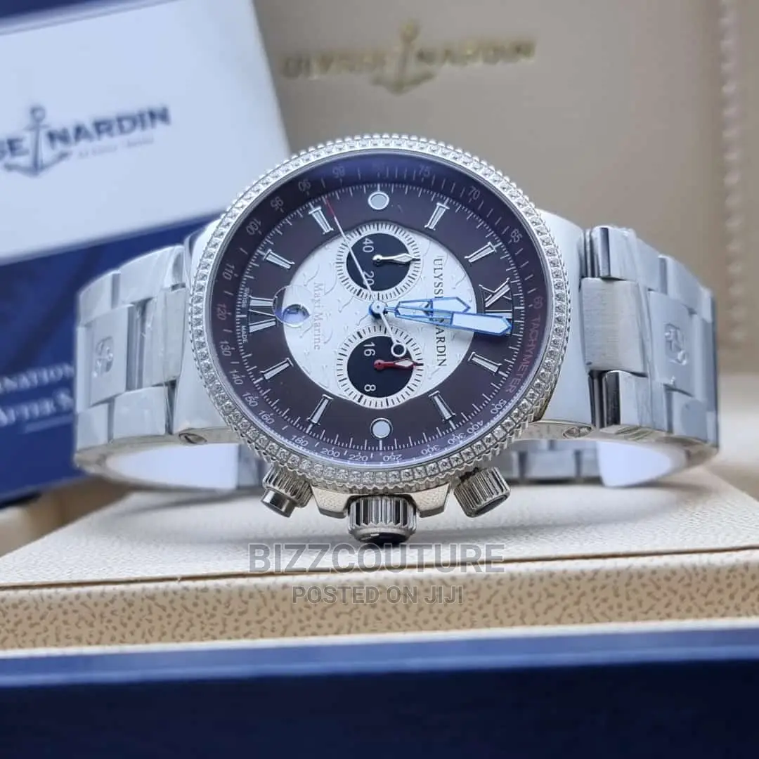 Original ULYSSE NARDIN Stainless Steel Available in Store