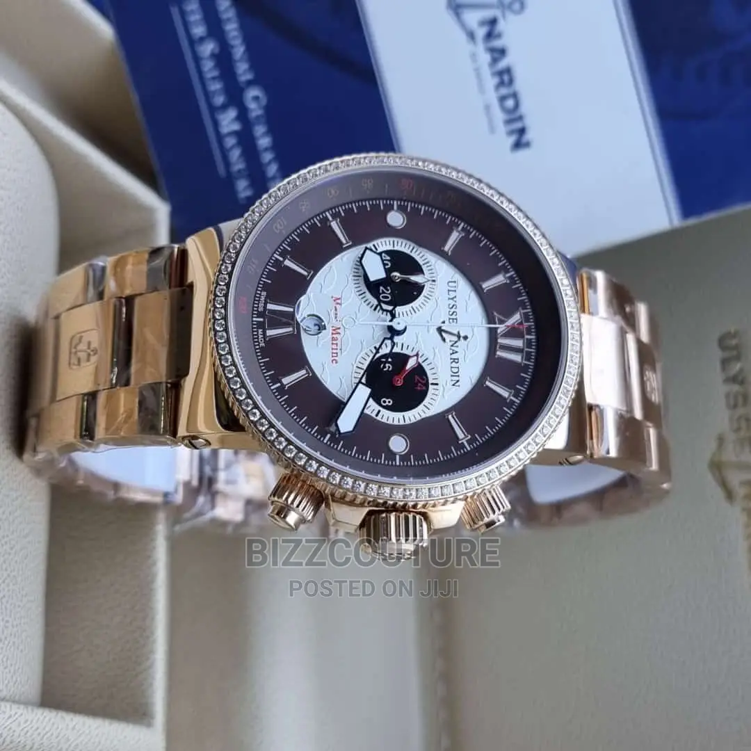 Original ULYSSE NARDIN Stainless Steel Available in Store