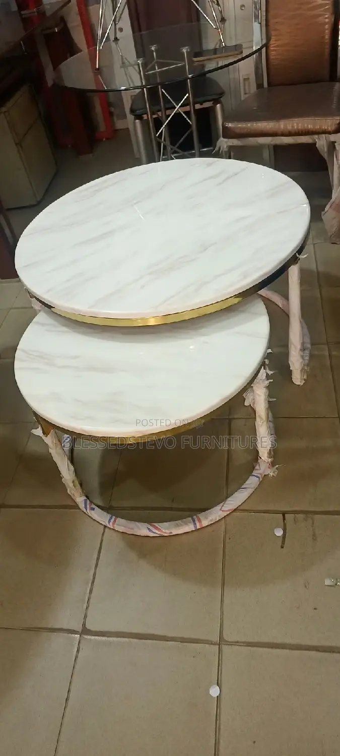 Center Table 2in1 Cream Top
