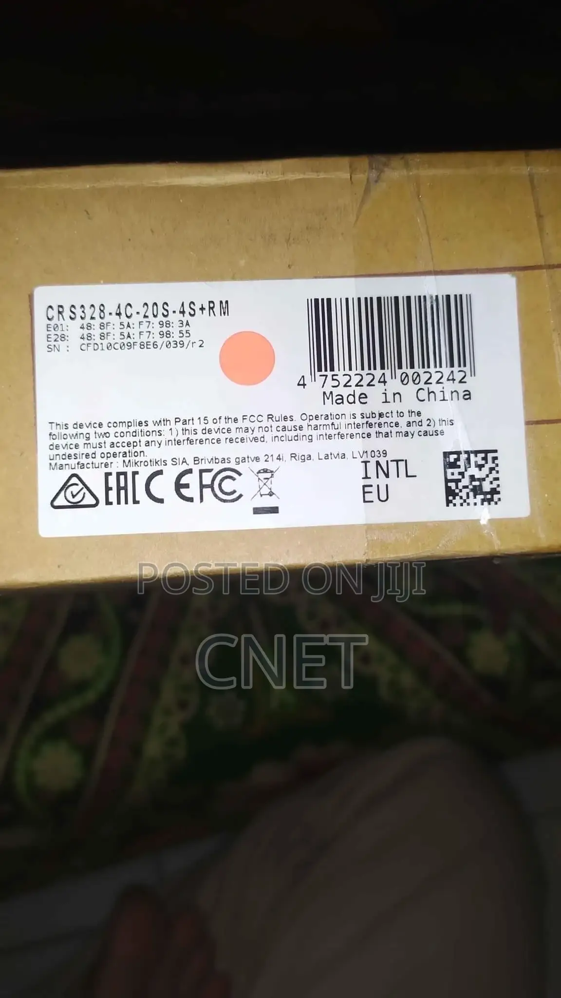 Mikrotik Crs328-4c-20s-4s+Rm