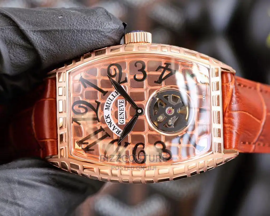 Original FRANCK MULLER Leather Strap Available Instore