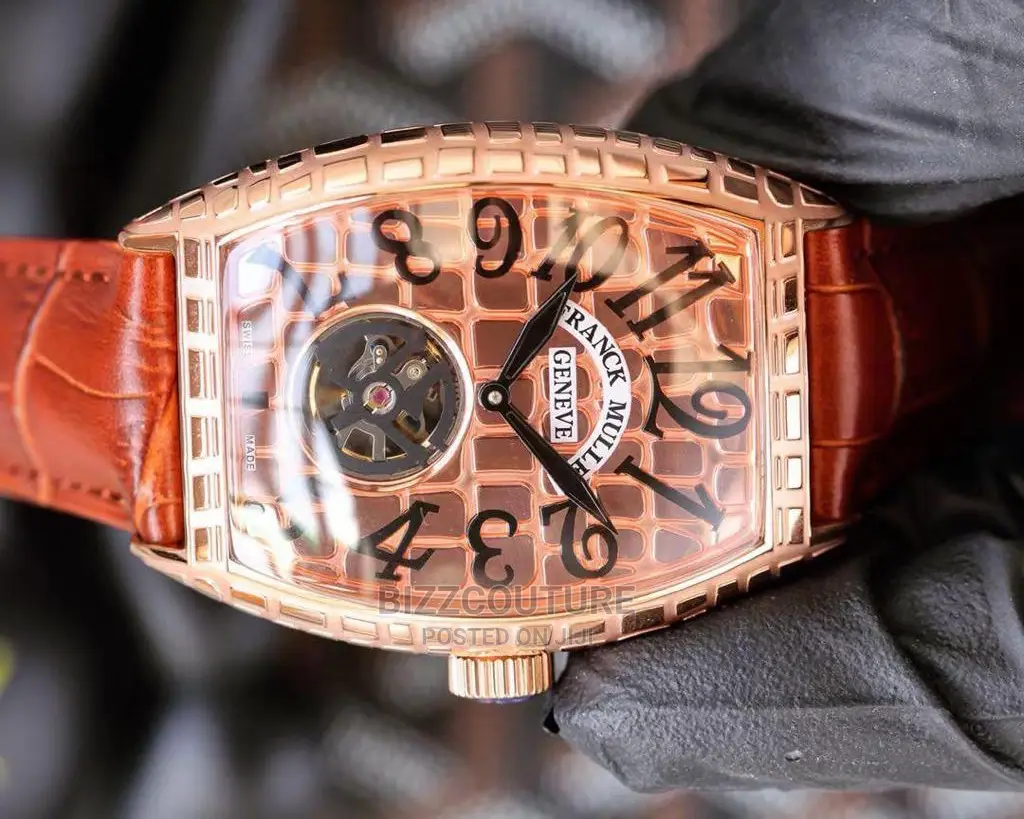 Original FRANCK MULLER Leather Strap Available Instore