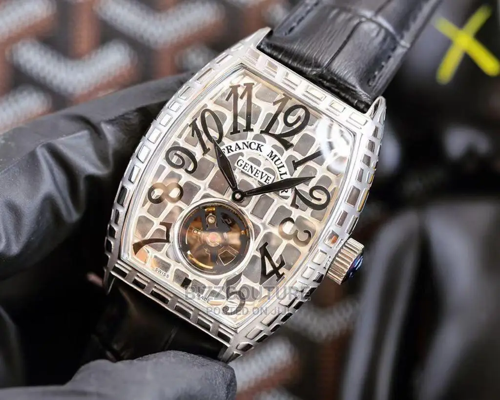 Original FRANCK MULLER Leather Strap Watch Available Instore