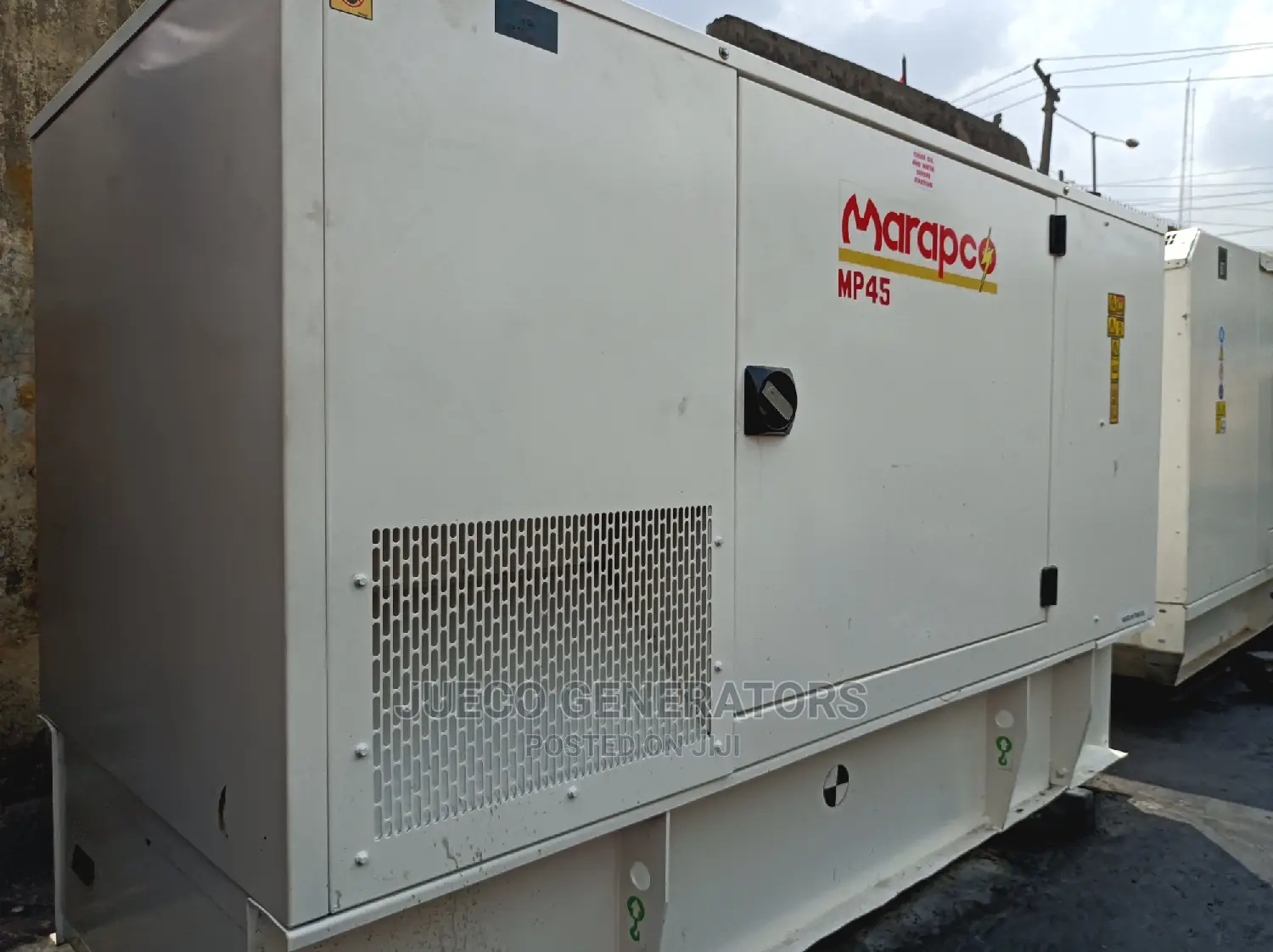 Marapco 45kva Soundproof Diesel Generator for Sale.