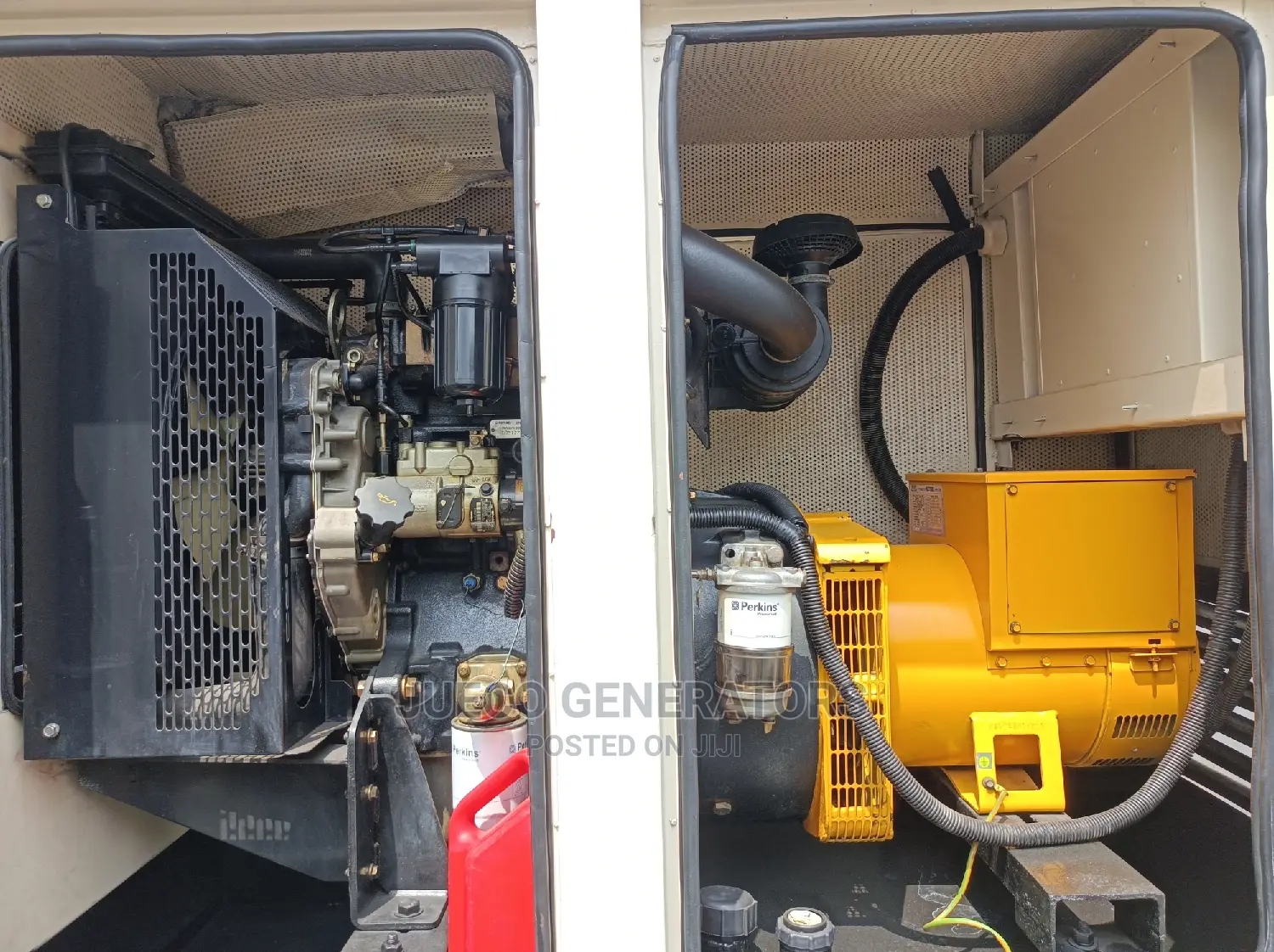 Perkins 30kva Soundproof Generator for Sale.