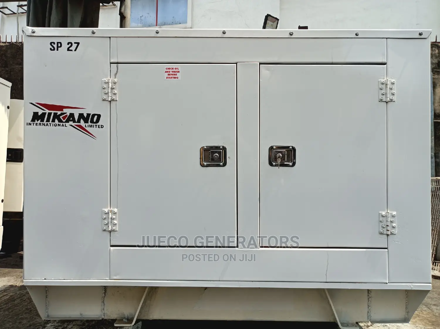 27kva Perkins Old Model Soundproof Generator for Sale.