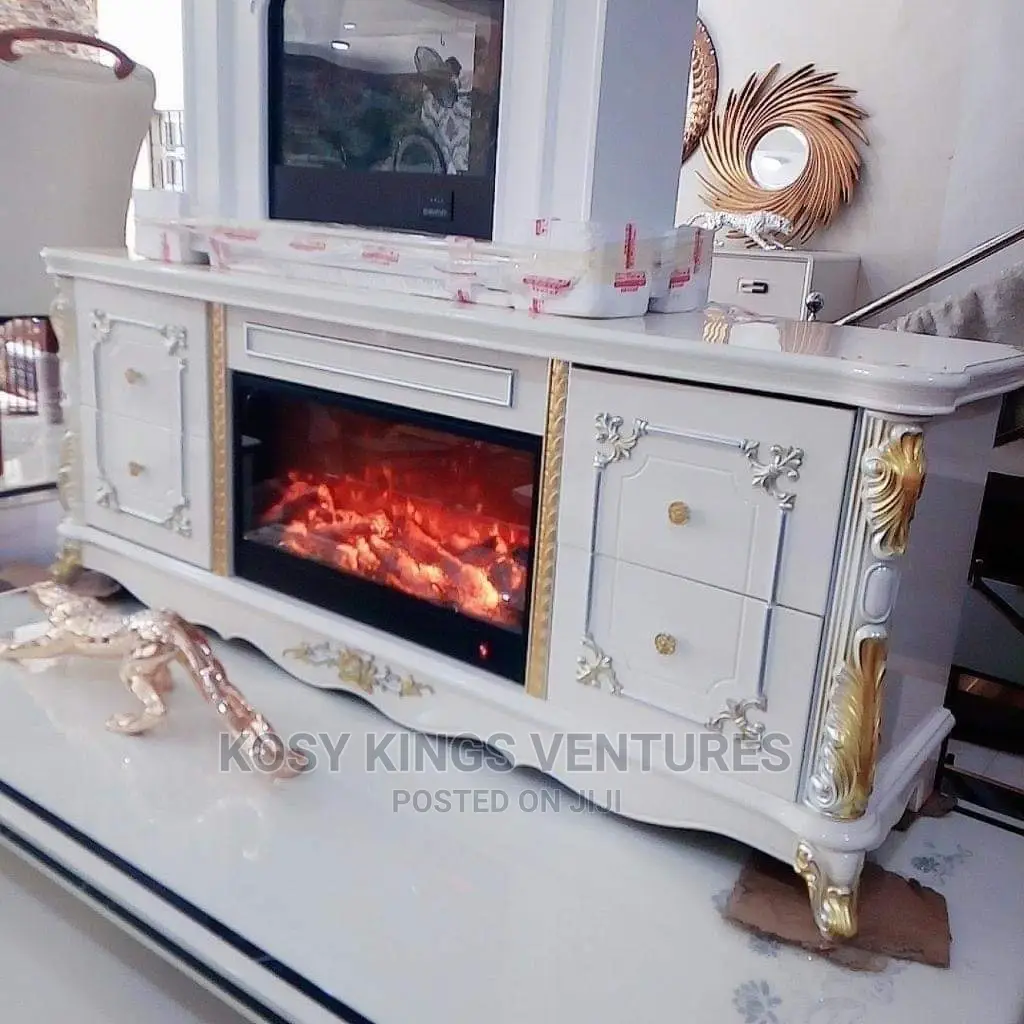 Luxurious Royal Fireplace Tv Stand 2 Meter