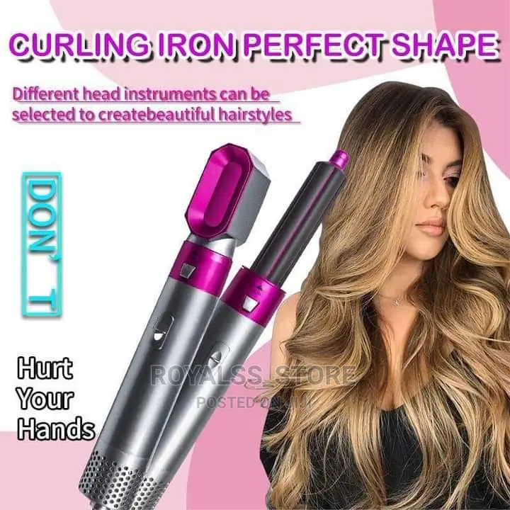 5in1 Hair Curling Set With Dryer