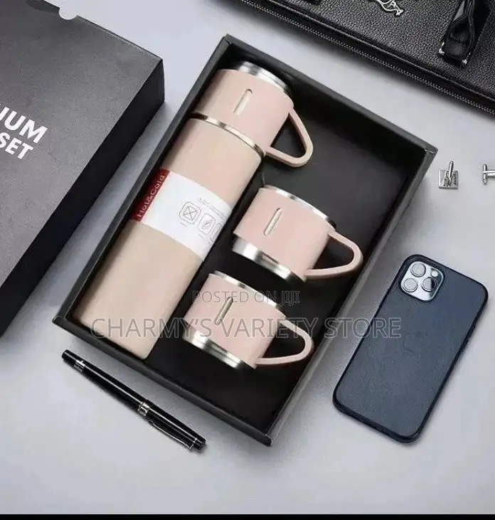 Hot and Cold Vacuum Flask Set