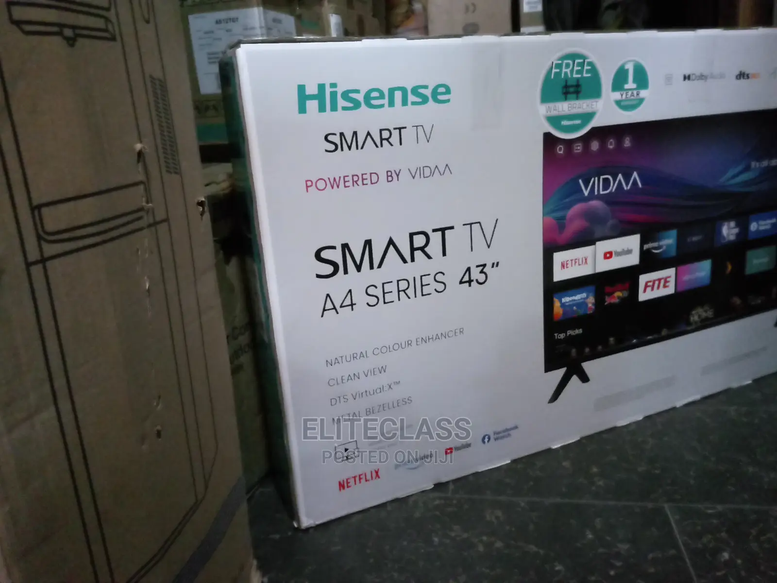 Hisense 43'' LED FHD Smart TV | With Netflix + Bluetooth