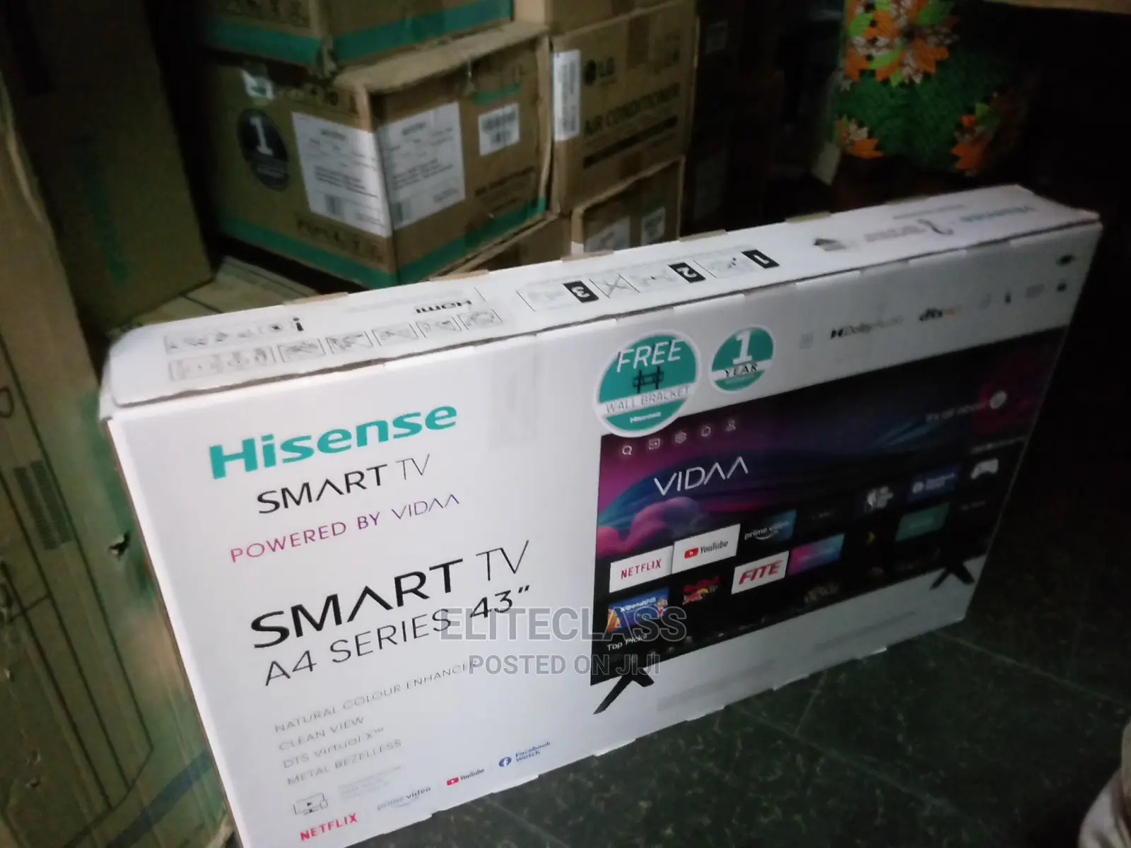 Hisense 43'' LED FHD Smart TV | With Netflix + Bluetooth