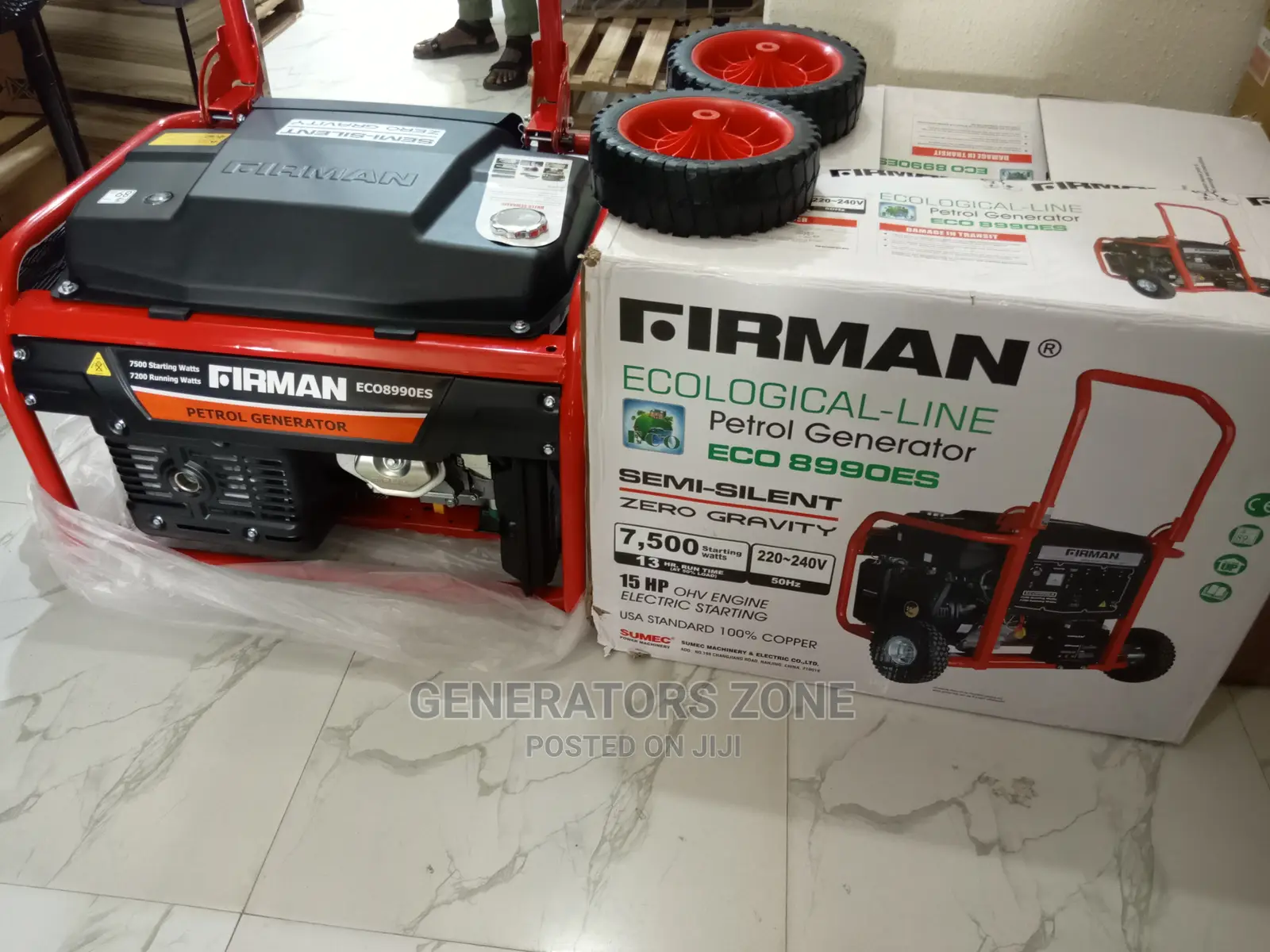 Eco8990es Sumec Firman 7.5kva Less Noise Generator