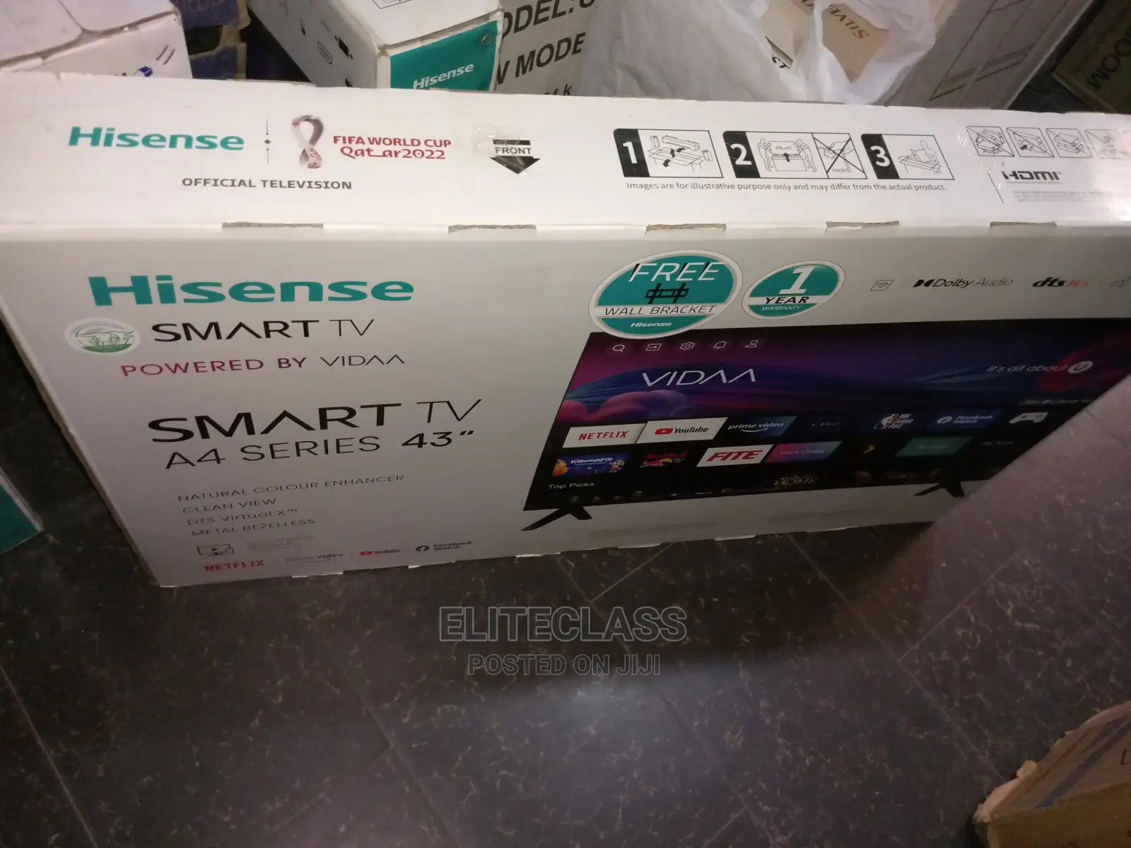 A4G - Hisense Smart TV - 43 Inch