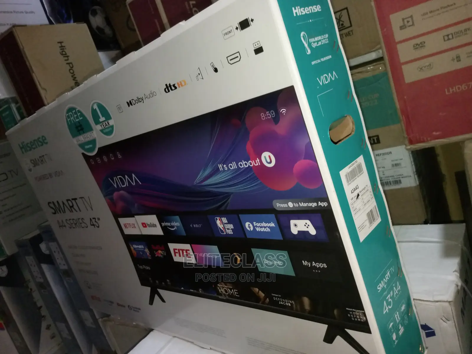 Hisense Smart TV | 43- Inch Uhd LED TV