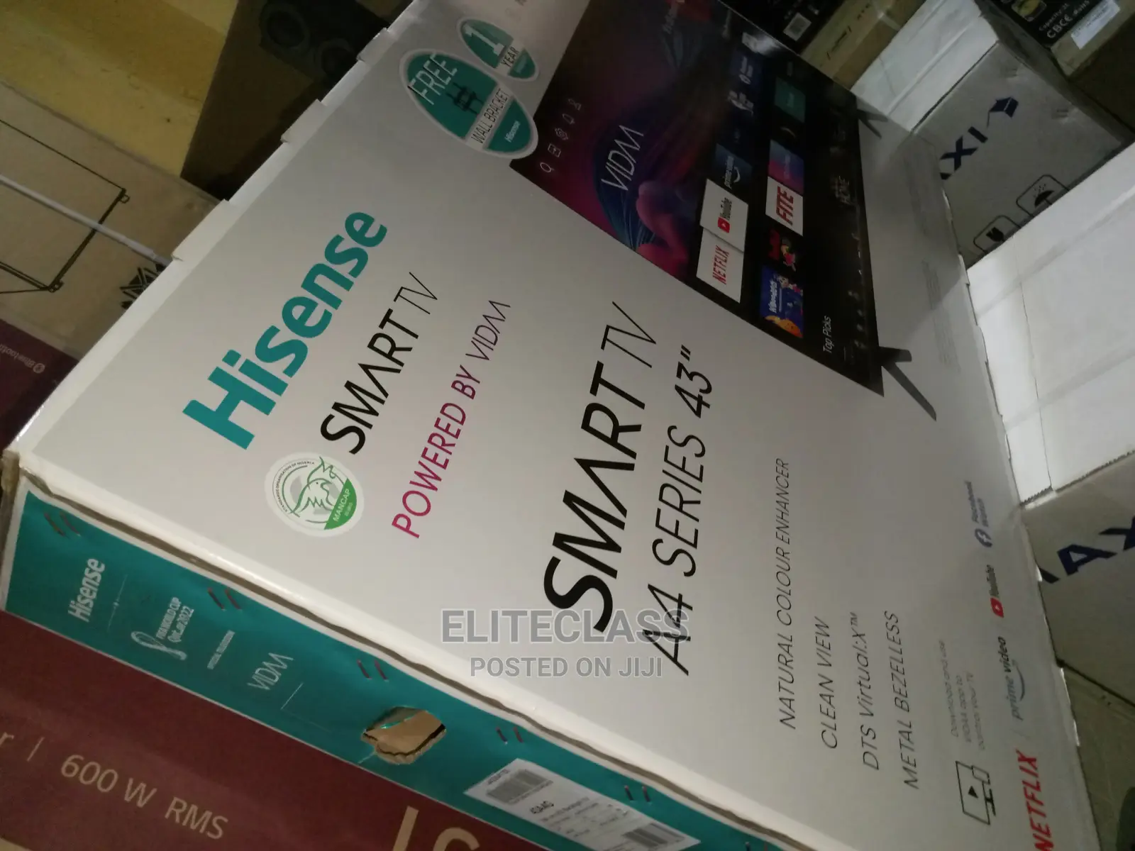 A4G - Hisense 43 Inch LED Smart TV + Youtube , Browser