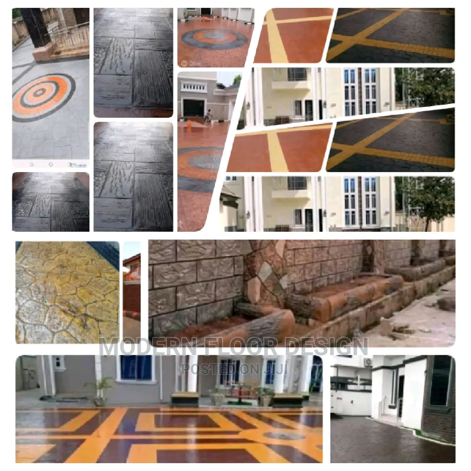 Mostly Upgrade Modern Stamps Floor
