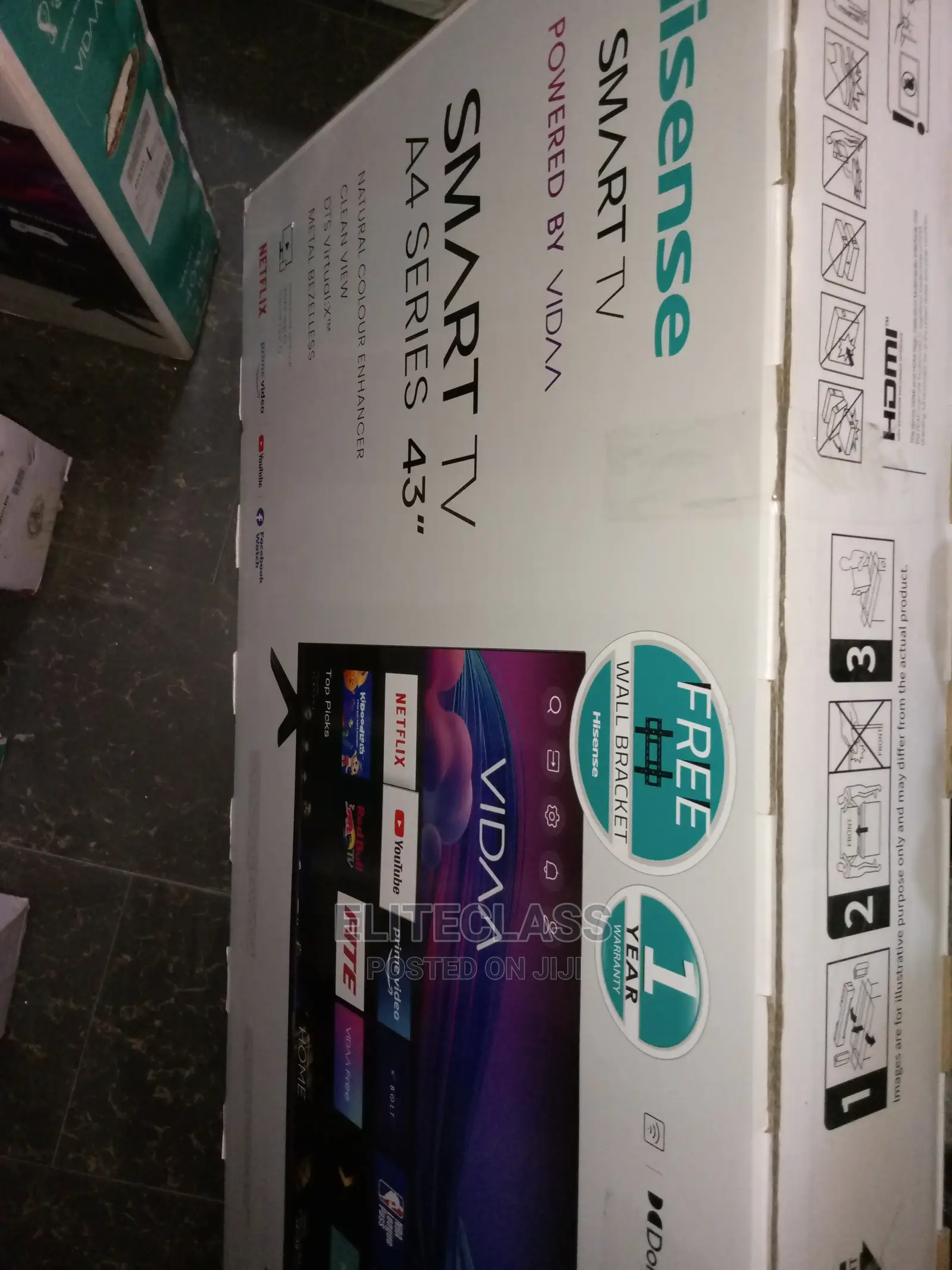 Hisense 43'' A4G LED Uhd Smart TV