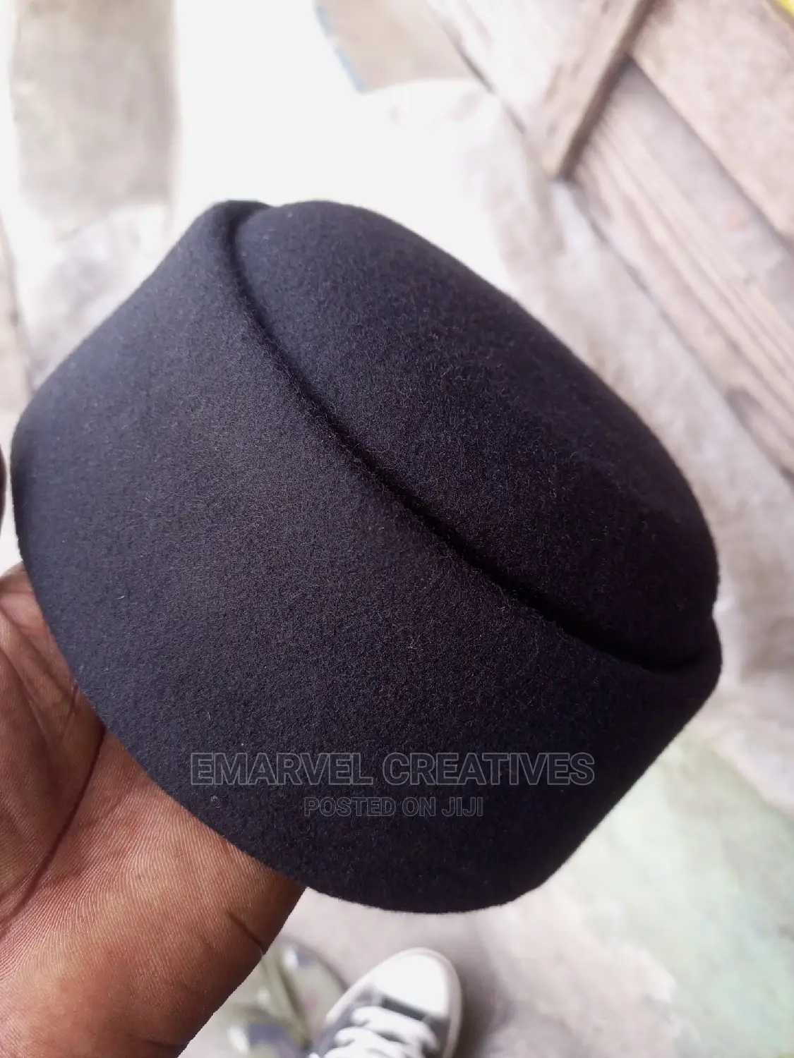 Native Nigerian Senator Cap - Black