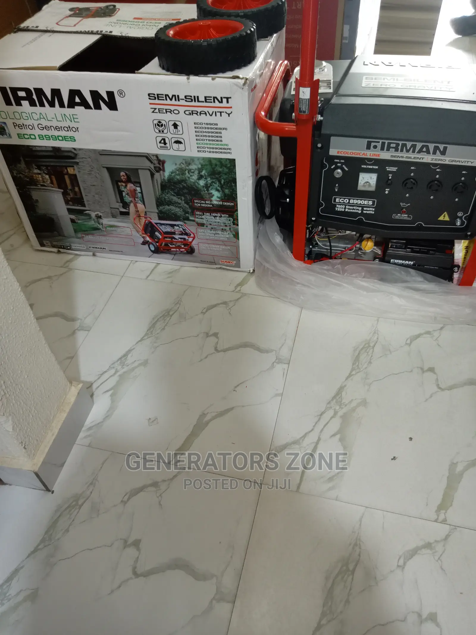  Sumec Firman 7.5kva Eco8990es Less Noise Gasoline Generator.