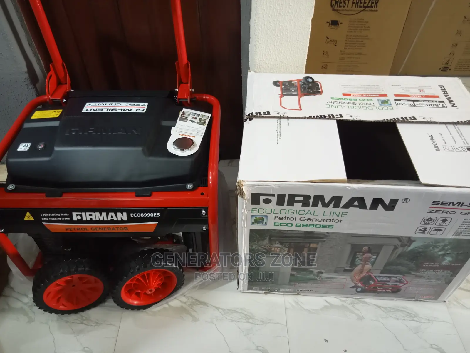Sumec Firman 7.5kva Eco8990es Low Noise Generator.