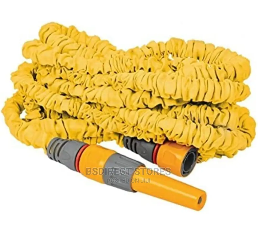 Hozelock Superhoze Plus Expandable Garden Hose, Yellow 30m