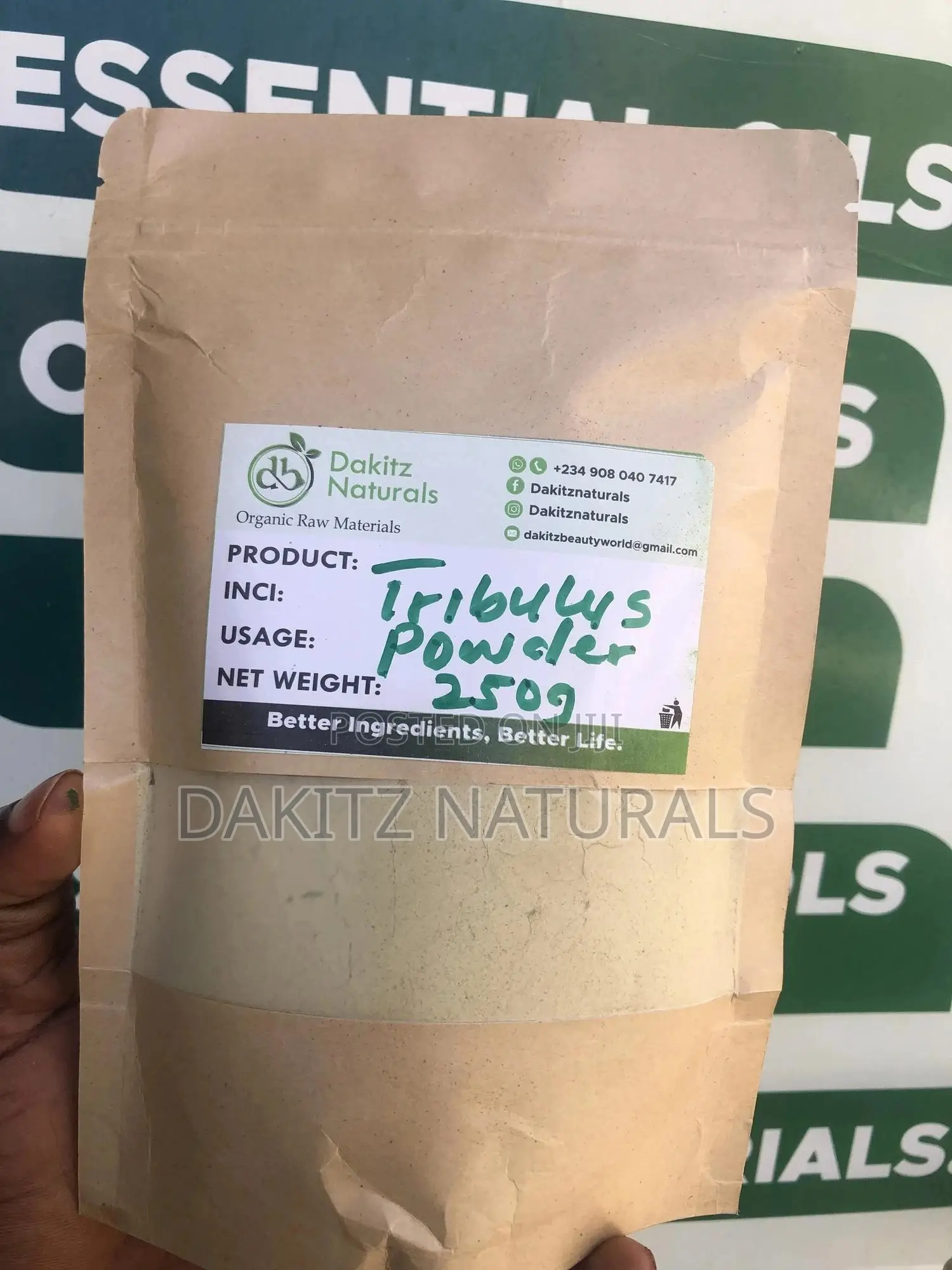 Tribulus Terrstris Powder (Gokshur) 50g