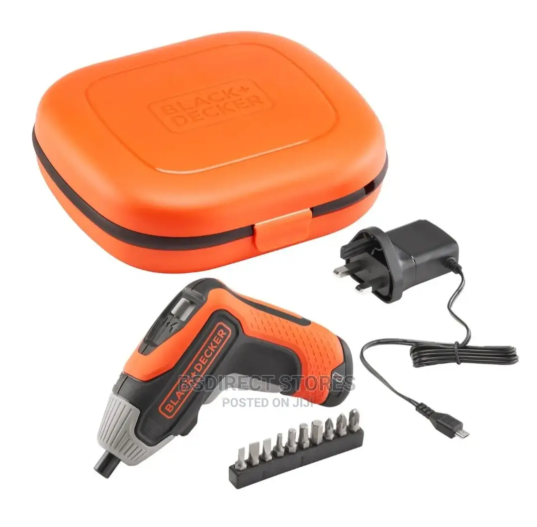 Black+Decker 3.6V Li-Ion Cordless Fast Charge Screwdriver