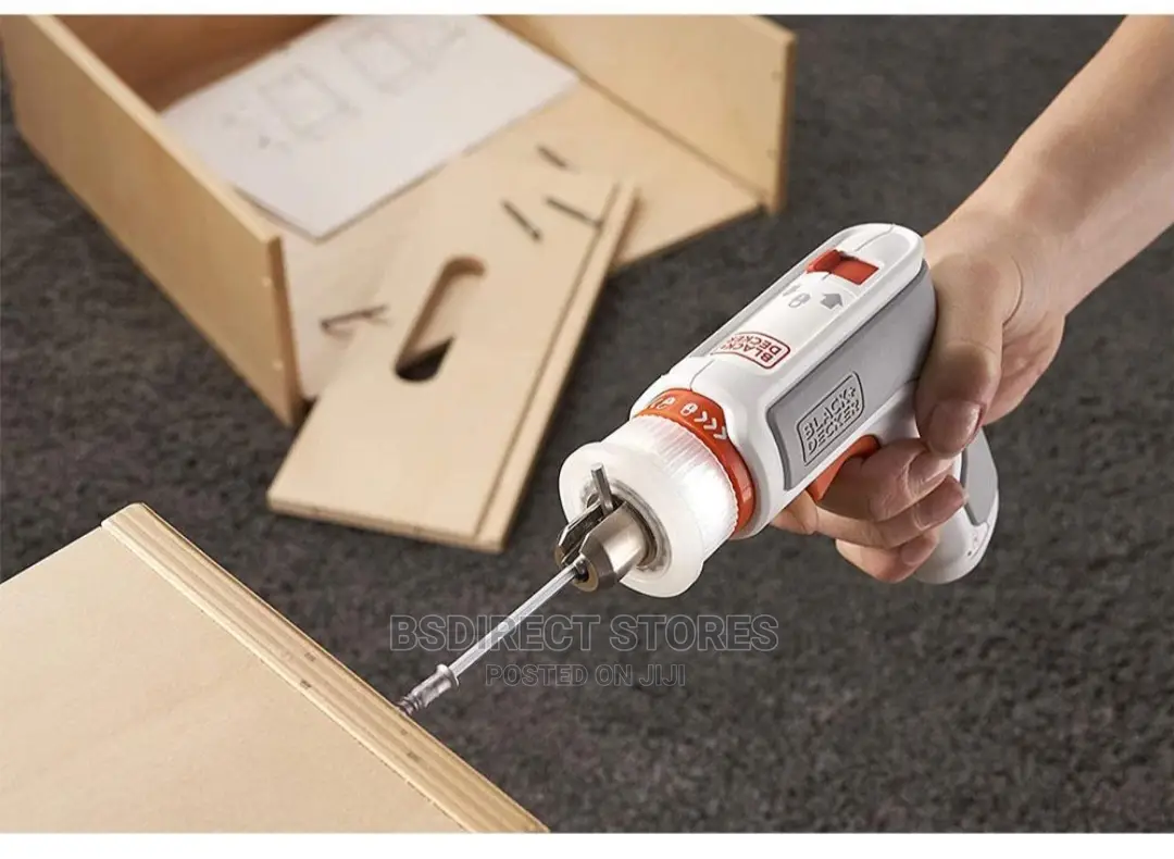 Black + Decker 3.6v Cordless HEXDRIVER Electric Screwdriver