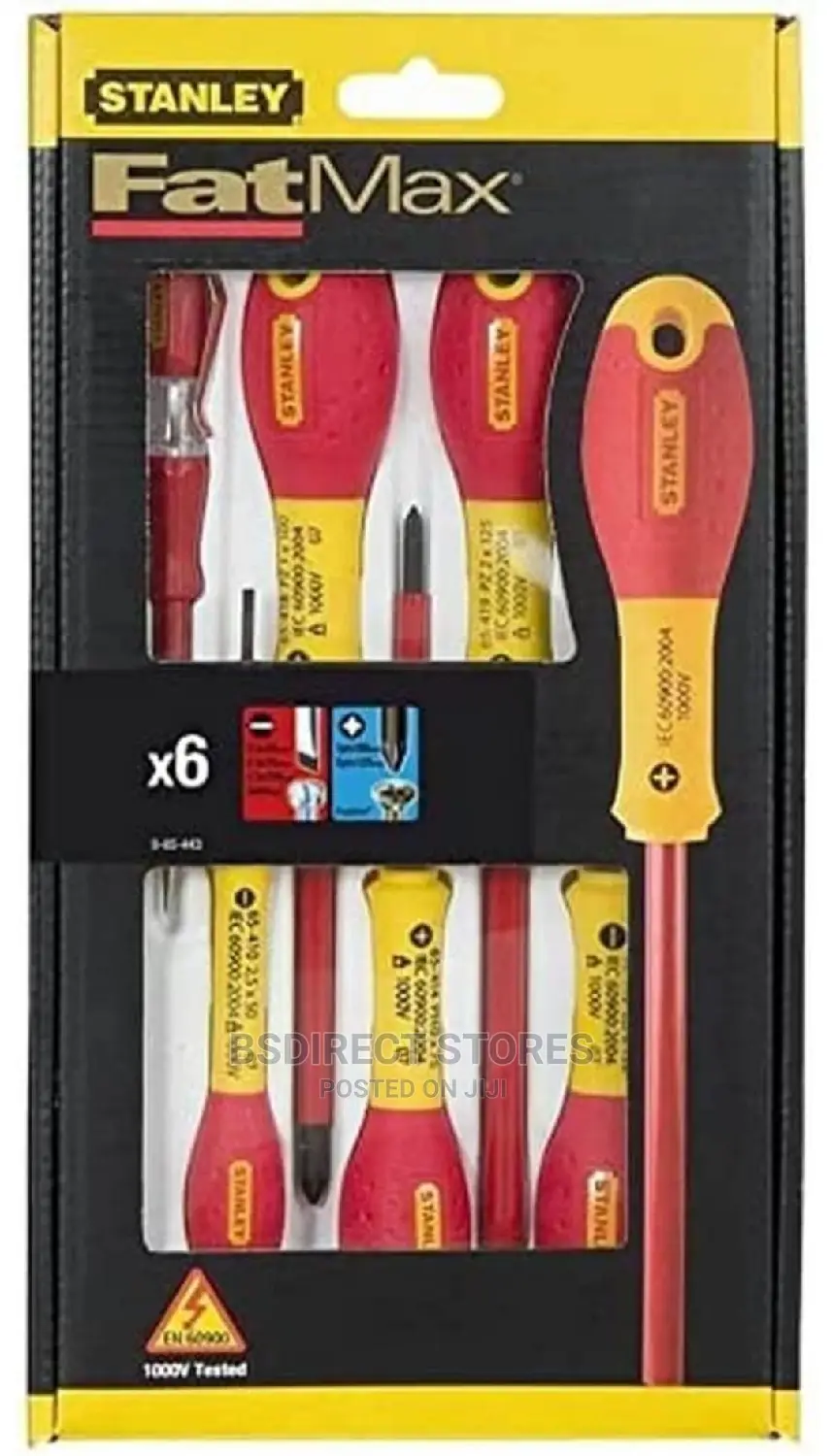 Stanley Fatmax Insulated Professional Screwdriver 6 PCS