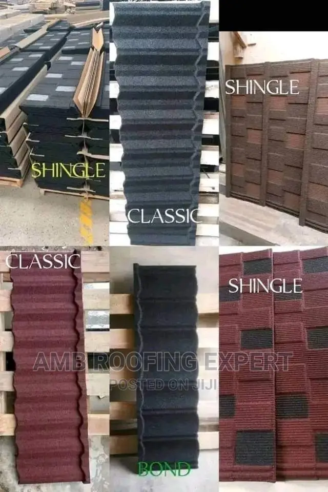 Stone Coated 50 Years Guarantee Stone Coated Roofingtiles