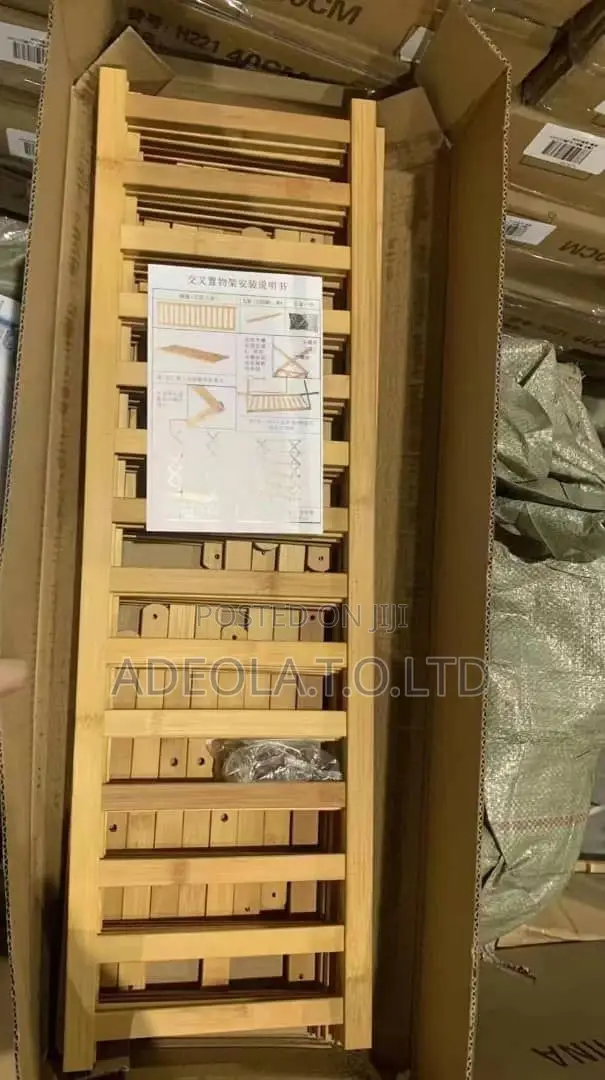 Wooden Shoe Rack