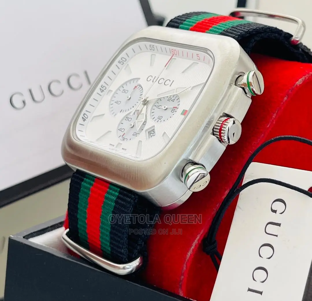 Fashionable Men’S Gucci Wristwatch