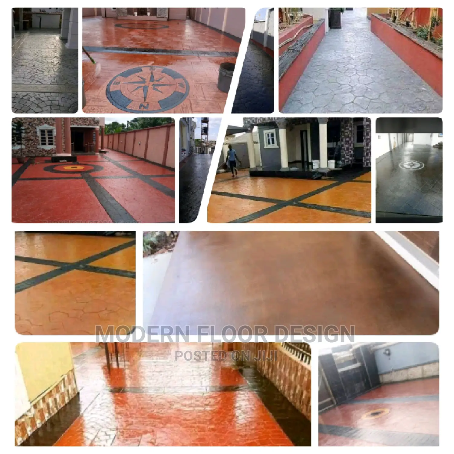 So Desmond Modern Stamps Floor