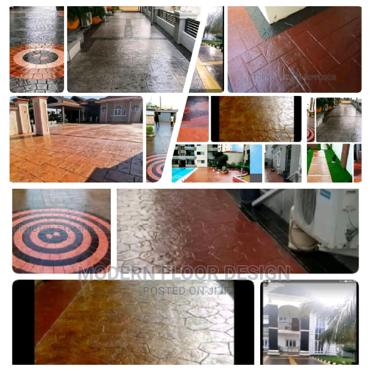 So Desmond Modern Stamps Floor