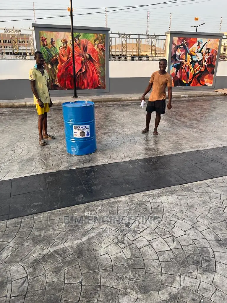 Stamp Concrete Floor Sealer Polish Mould Mart Materials