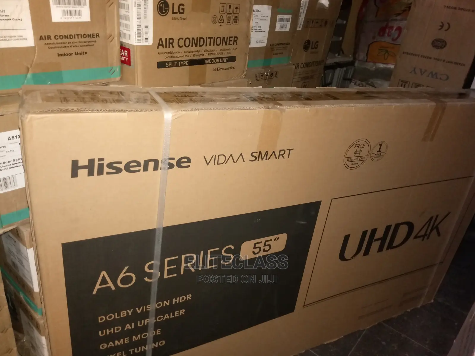 A6- Hisense Smart TV 55'' Uhd LED Wifi, HDMI + Bluetooth