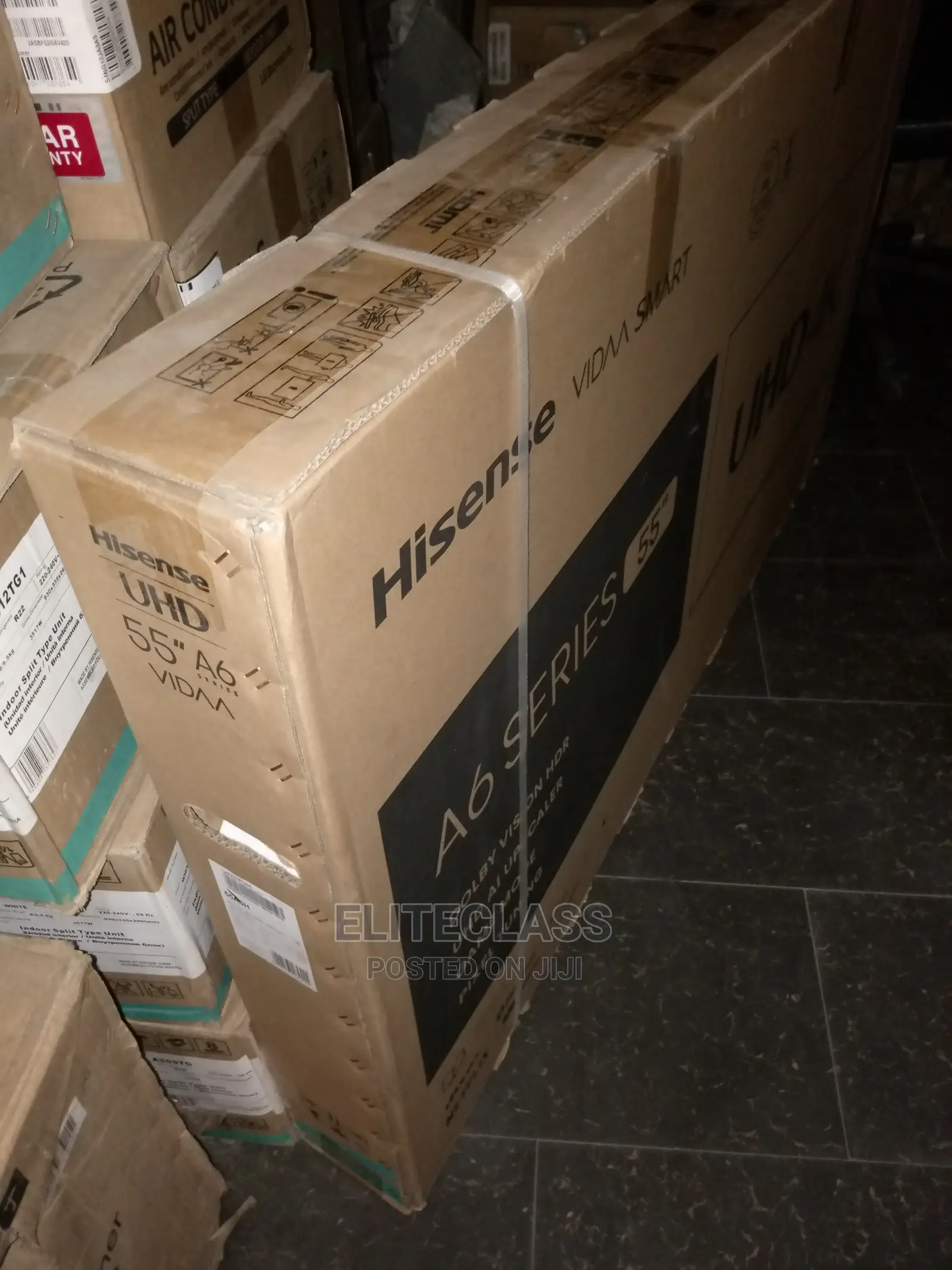 Hisense 55 Inches Ultra High Definition Tv- Smart TV