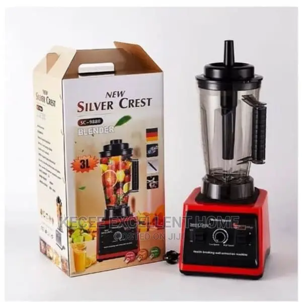 Silvercrest Commercial Grinder Blender With Two Cups - 3l