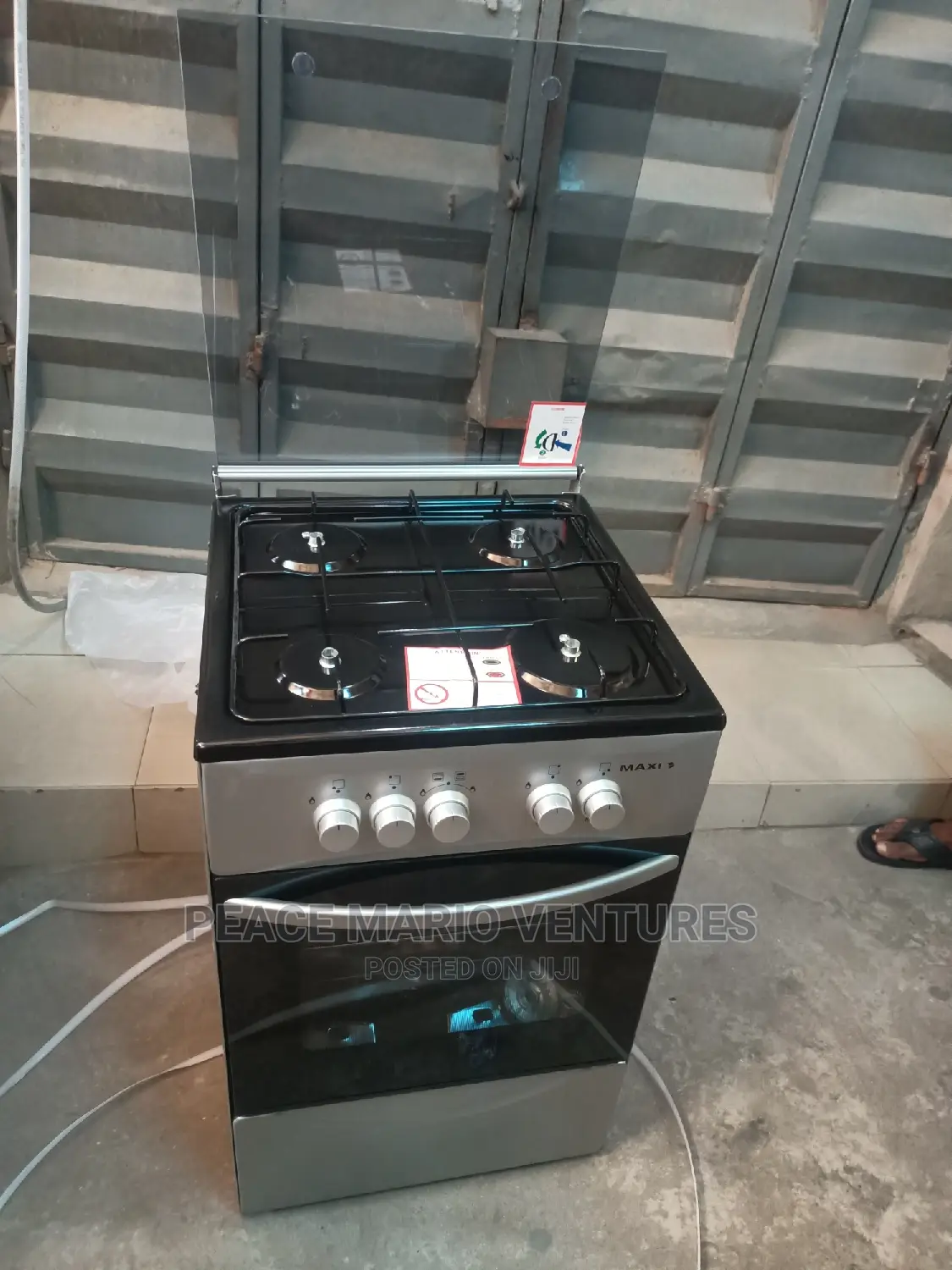 Quality Maxi 50X50 4burner Gas Cooker With 2years Warranty