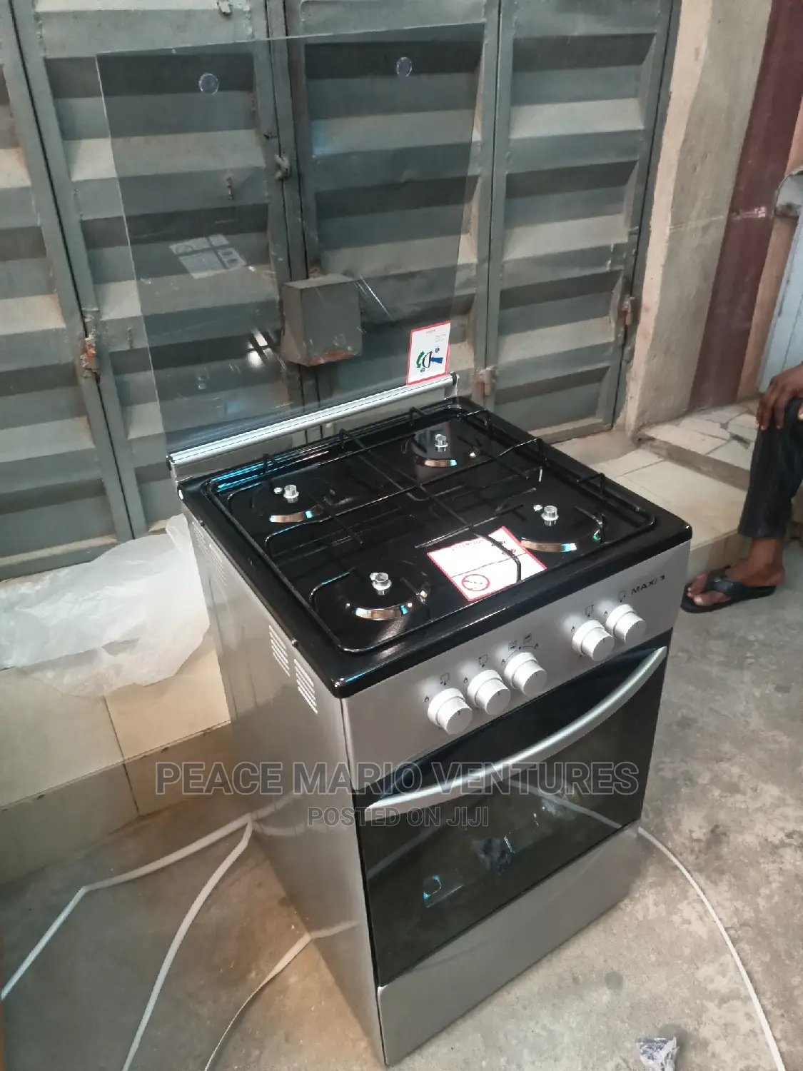 Quality Maxi 50X50 4burner Gas Cooker With 2years Warranty