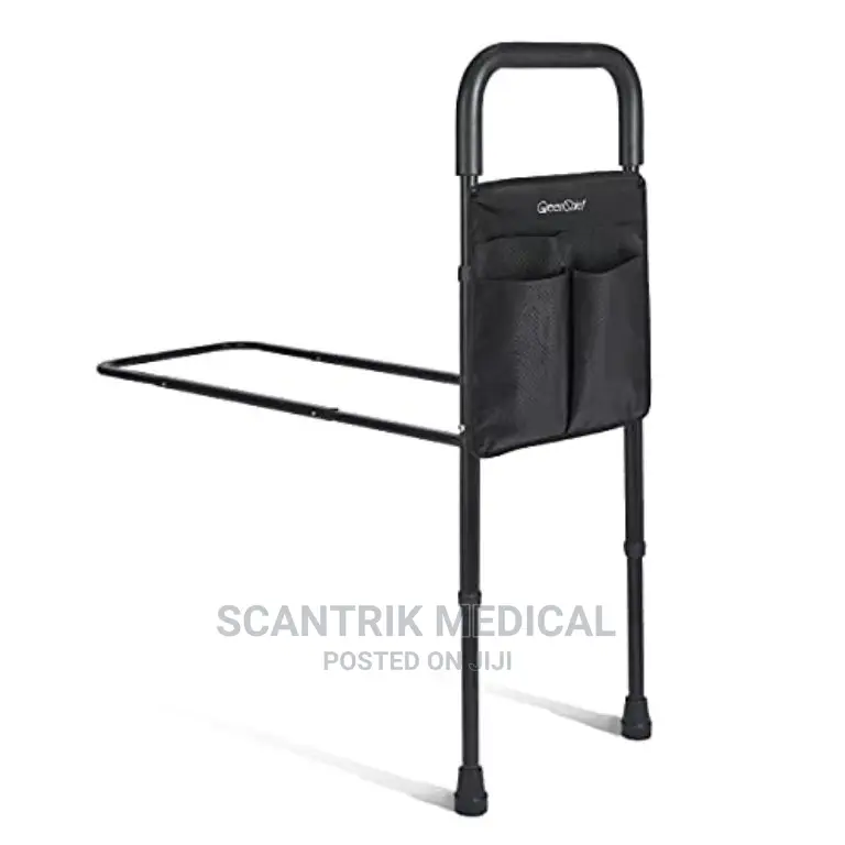 Portable Bed Assist Bar With Storage Pocket