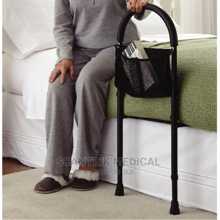 Heights Safety Bedside Safety Handle With Storage Pocket