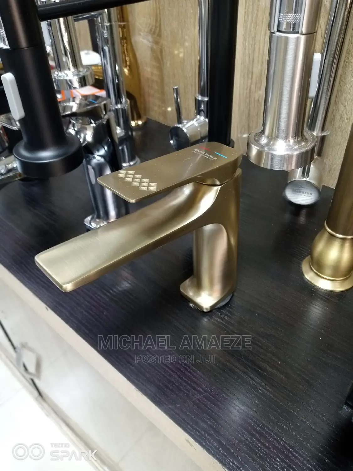 Original Mart Gold Basin Mixer Tap