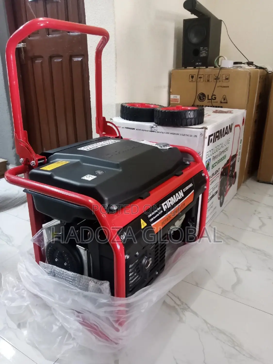 Sumec Firman Eco 8990es Key Starting Gasoline Generator.