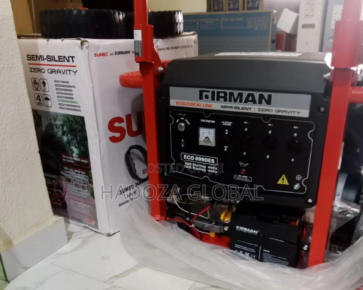 Firman 7.5kva Eco 8990es